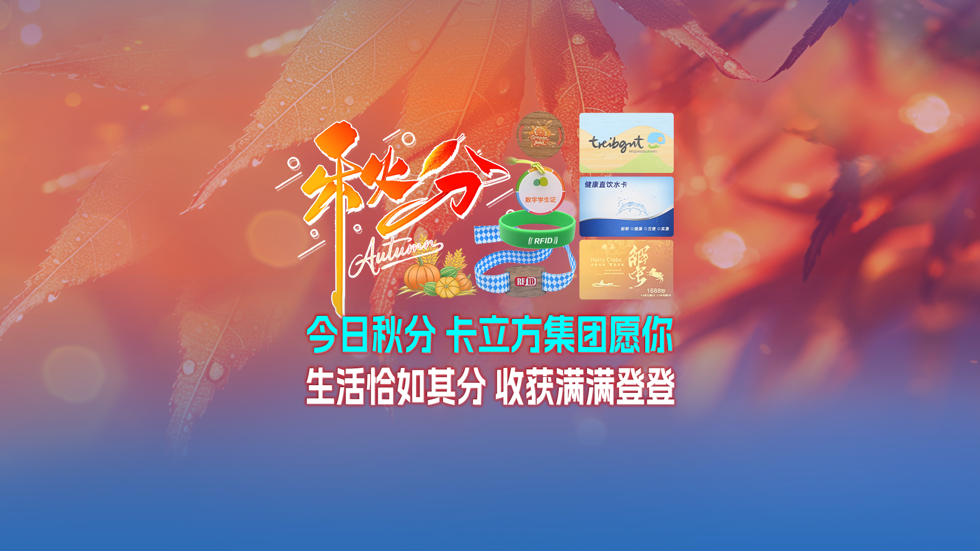 秋分至,卡立方集團(tuán)智能卡工廠以RFID多元化物聯(lián)網(wǎng)產(chǎn)品科技賦能萬物互聯(lián)